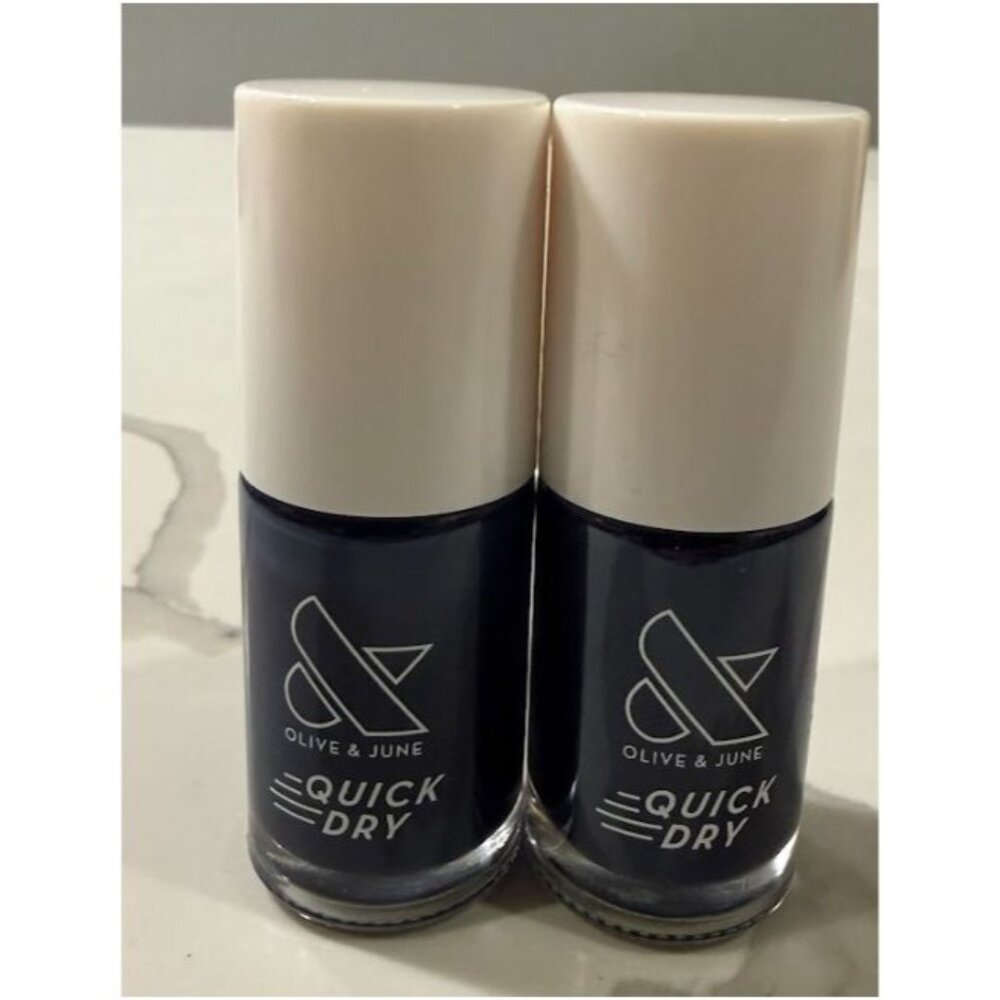 Olive & June Quick Dry Nail Polish Suited Set Of 2